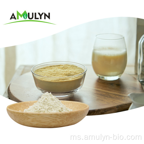 Protein isirong Hemp berasaskan tumbuhan serbuk protein biji rami